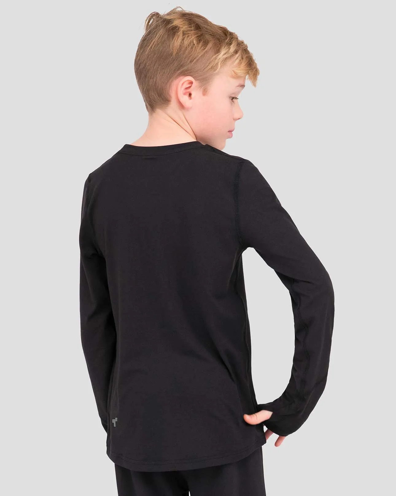 2.0 Kids' Thermolator® Midweight Performance Baselayer Crew Shirt