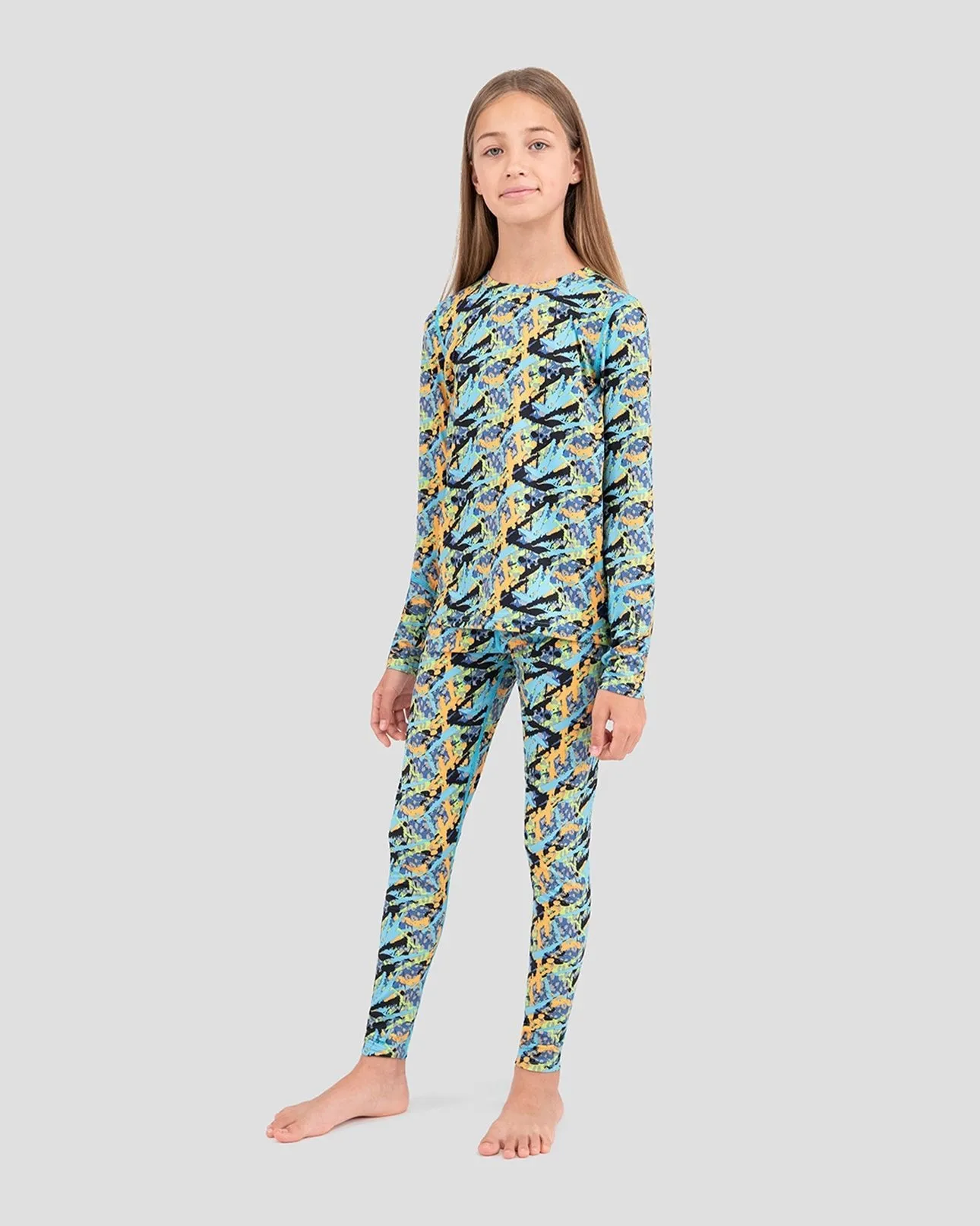 2.0 Kids' Thermolator® Midweight Performance Baselayer Crew Shirt