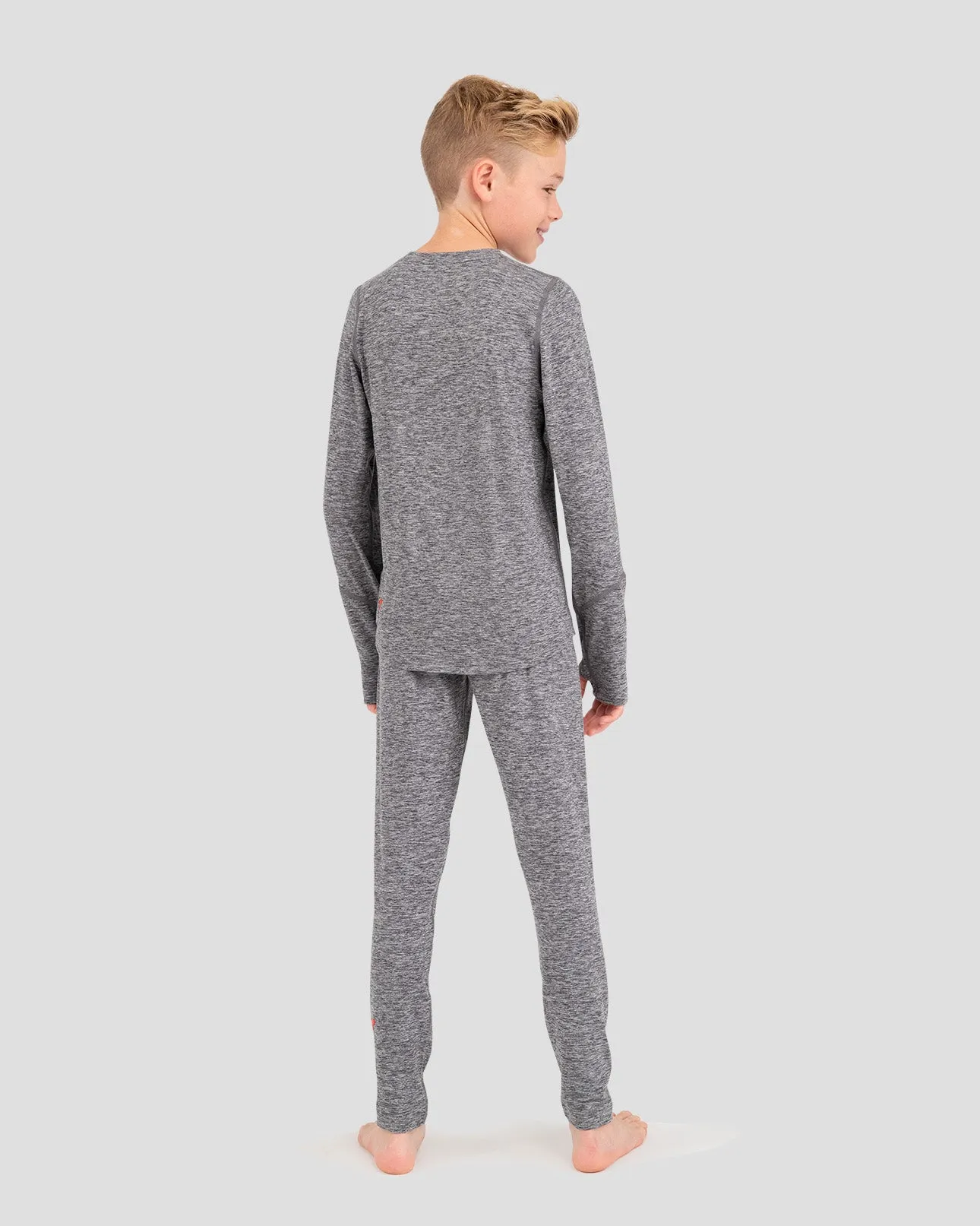 2.0 Kids' Thermolator® Midweight Performance Baselayer Crew Shirt