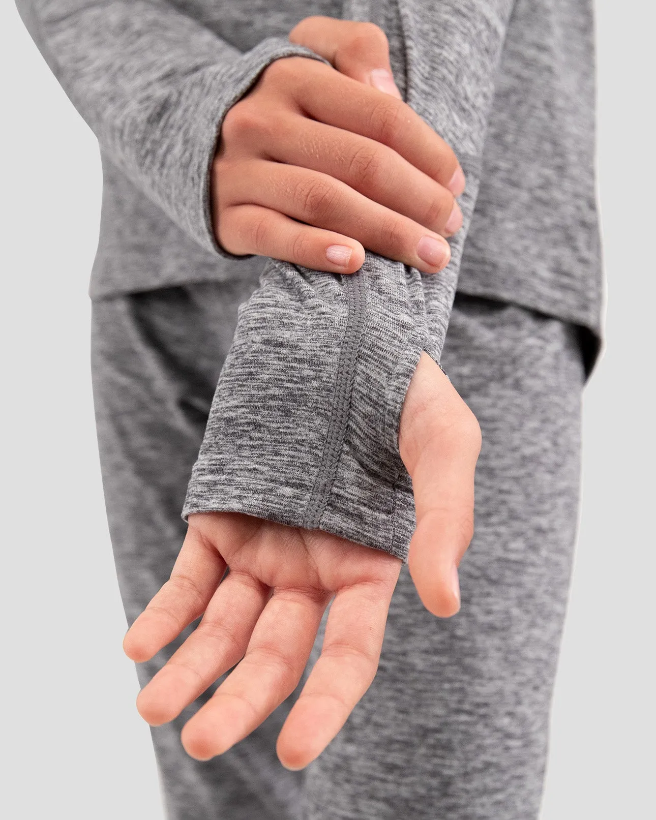 2.0 Kids' Thermolator® Midweight Performance Baselayer Crew Shirt