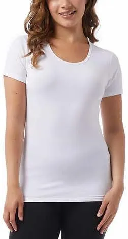 32 Degrees Ladies' Cool Tee Short Sleeve Scoop Neck, 3-Pack