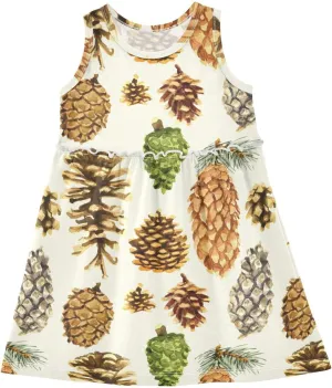 Aflyko Girls Sleeveless Dress Adorable Tank Play Sundress 2T-8T