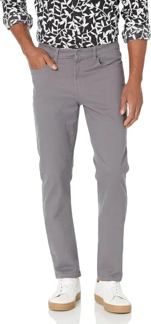 Amazon Essentials Men's Slim-Fit Pants, 5-Pocket Stretch Twill Design