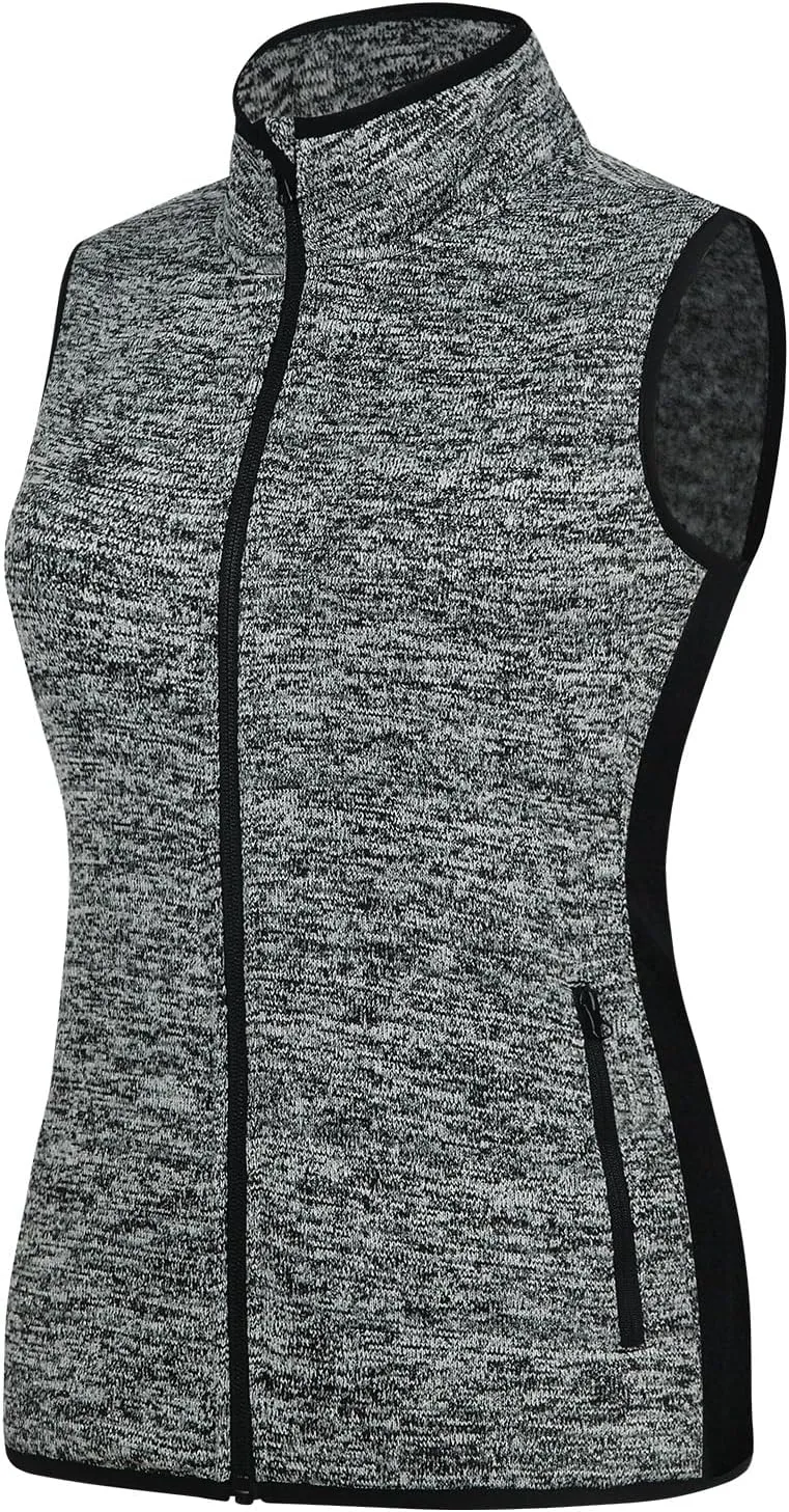 ANIVIVO Golf Vests for Women Thermal Sleeveless Vests Outerwear with Pockets& Women Fleece Vest Lightweight