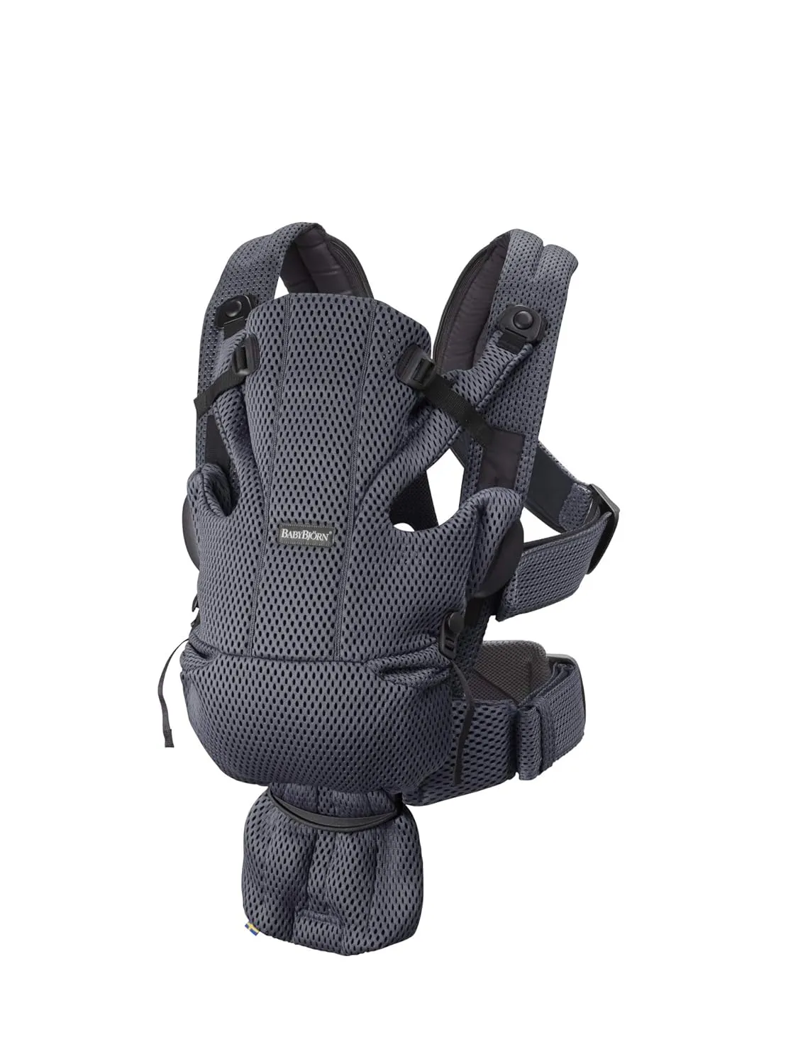 BabyBjrn Baby Carrier Free, 3D mesh, Anthracite