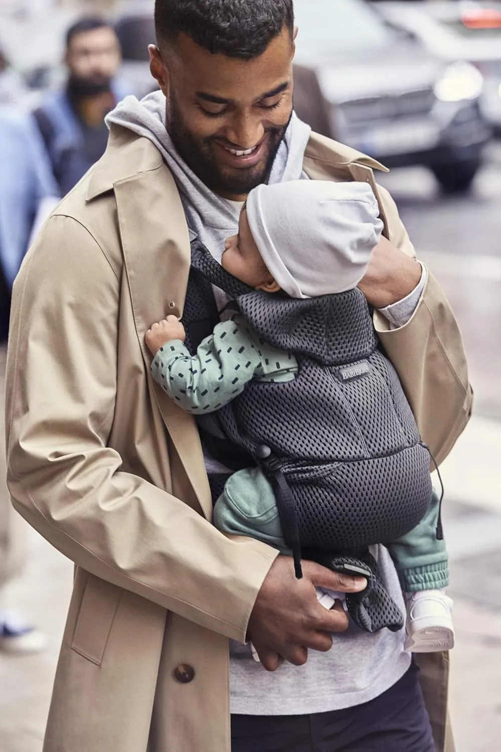 BabyBjrn Baby Carrier Free, 3D mesh, Anthracite