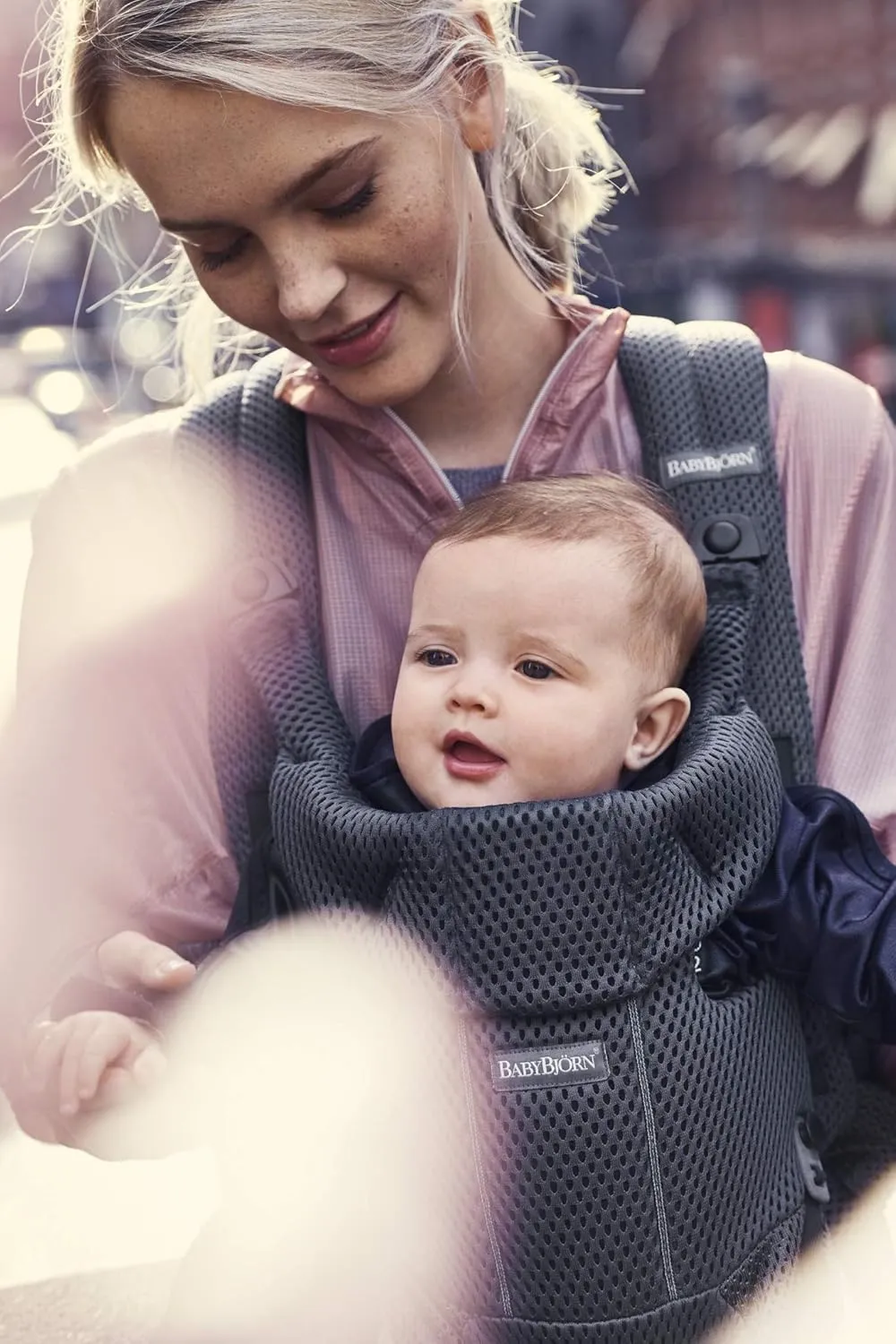 BabyBjrn Baby Carrier Free, 3D mesh, Anthracite