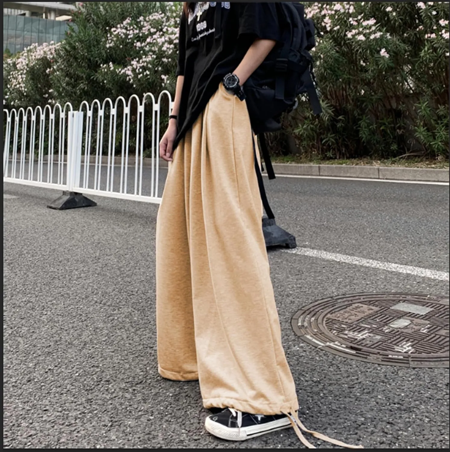 Baggy Sweatpants for Women Y2K Casual Cargo Joggers Pants Lounge Sweat Pants for Womens