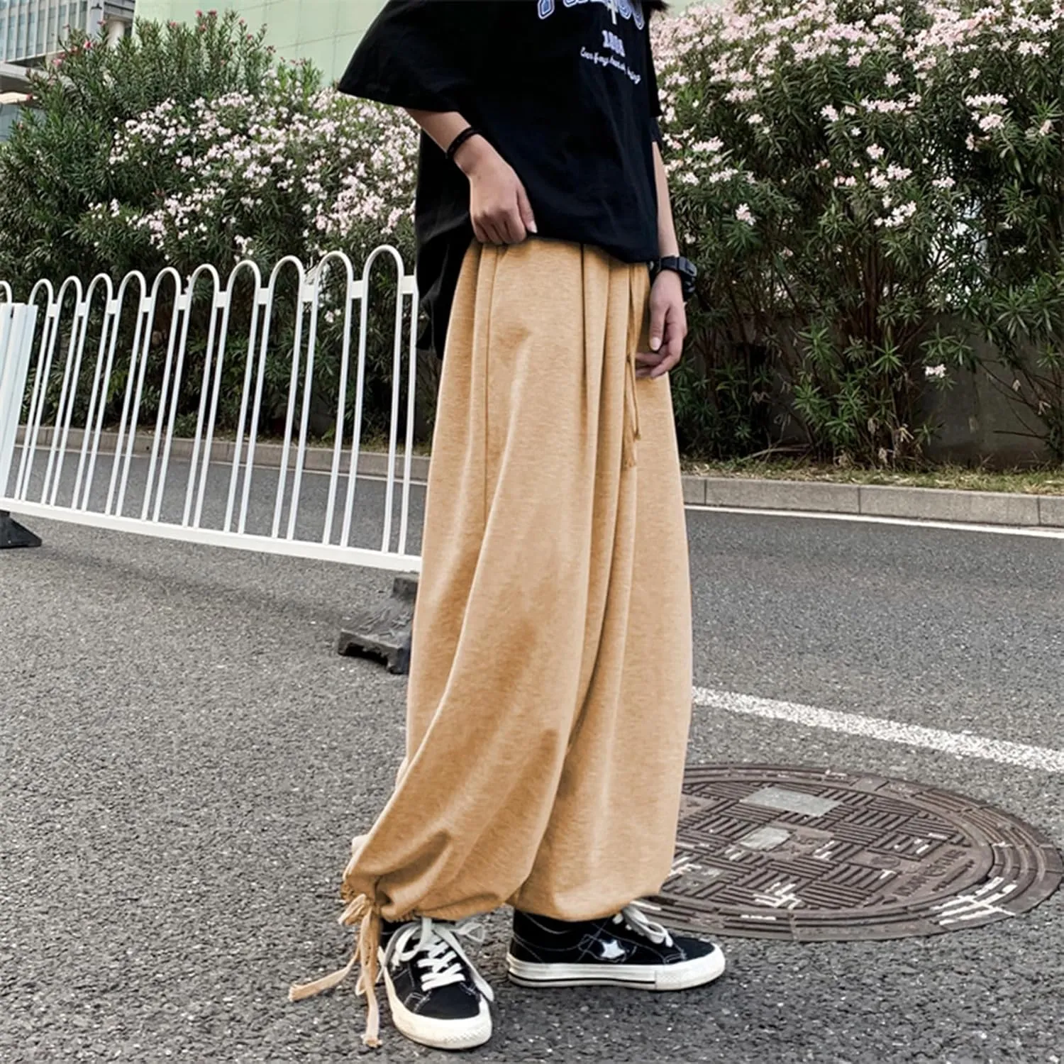 Baggy Sweatpants for Women Y2K Casual Cargo Joggers Pants Lounge Sweat Pants for Womens