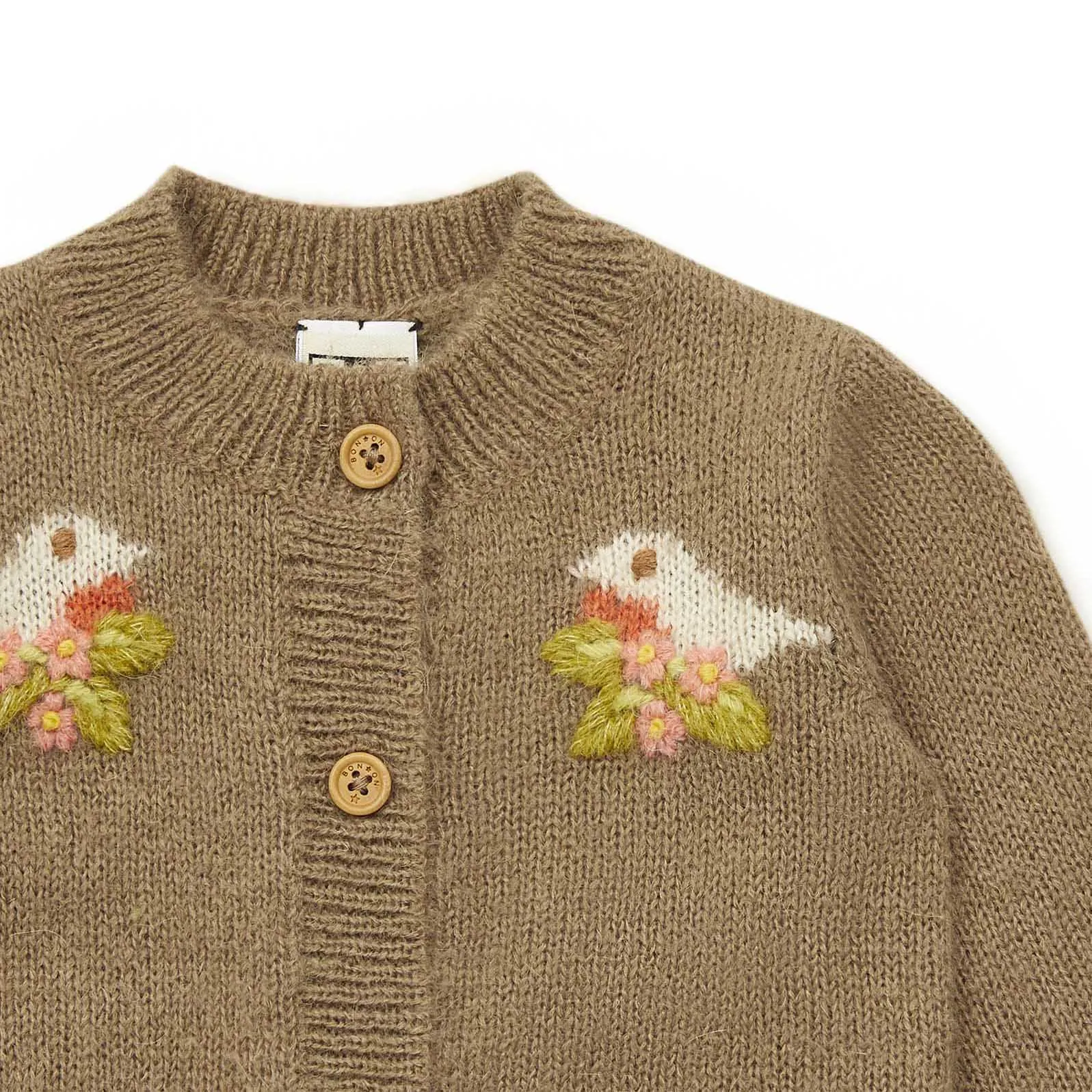 BONTON Rossignol Nightingale Baby Cardigan