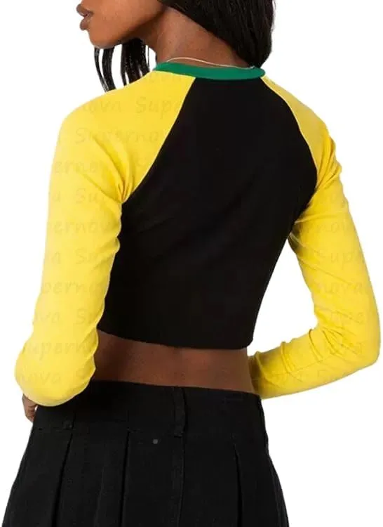 Brazil Strap Tank Top France Crop Top Y2k Shirts Graphic Tees for Women Vintage 90s Streetwear Baby Tees for Women