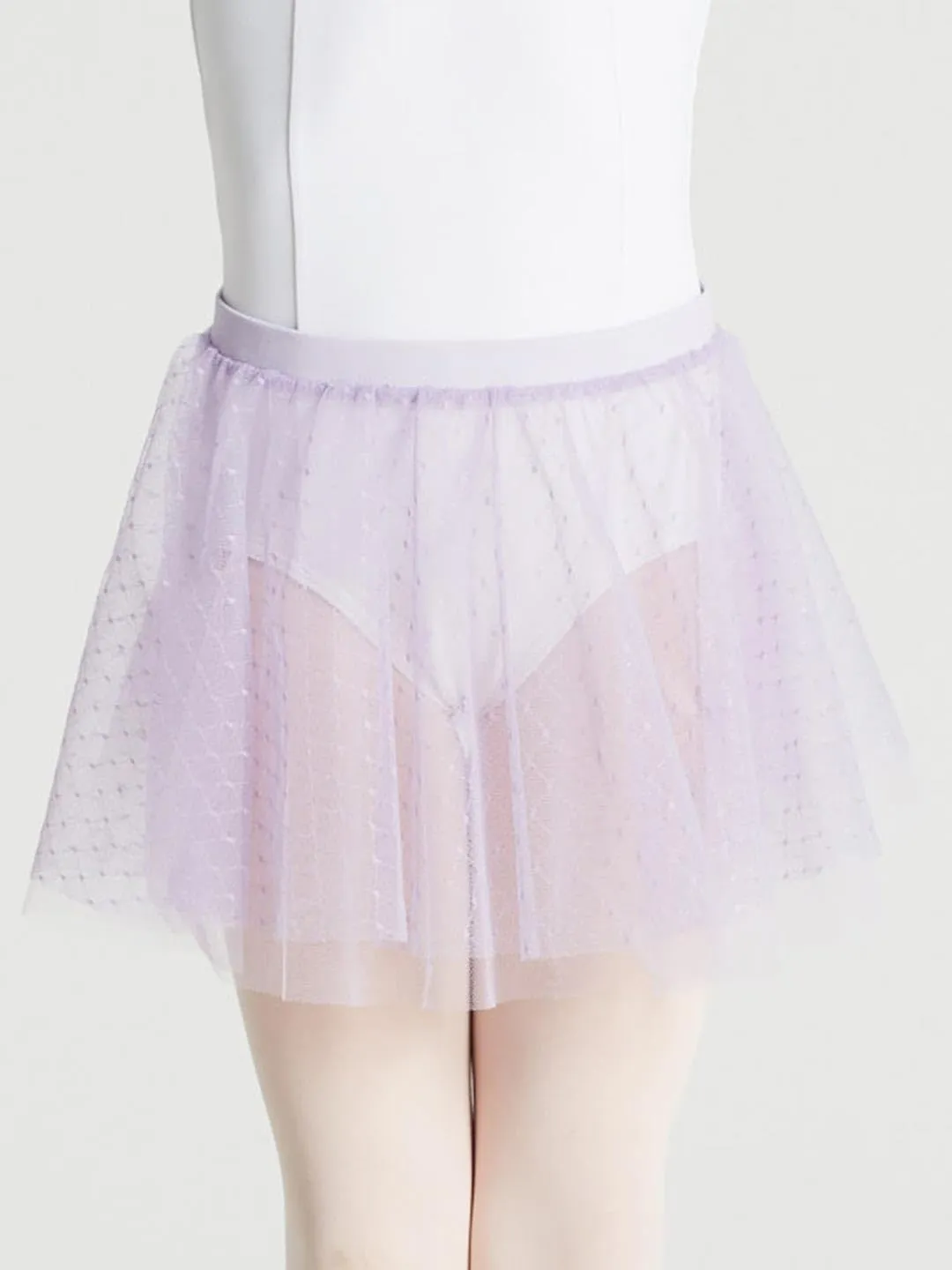 Capezio Girls' Double Layer Pull on Skirt