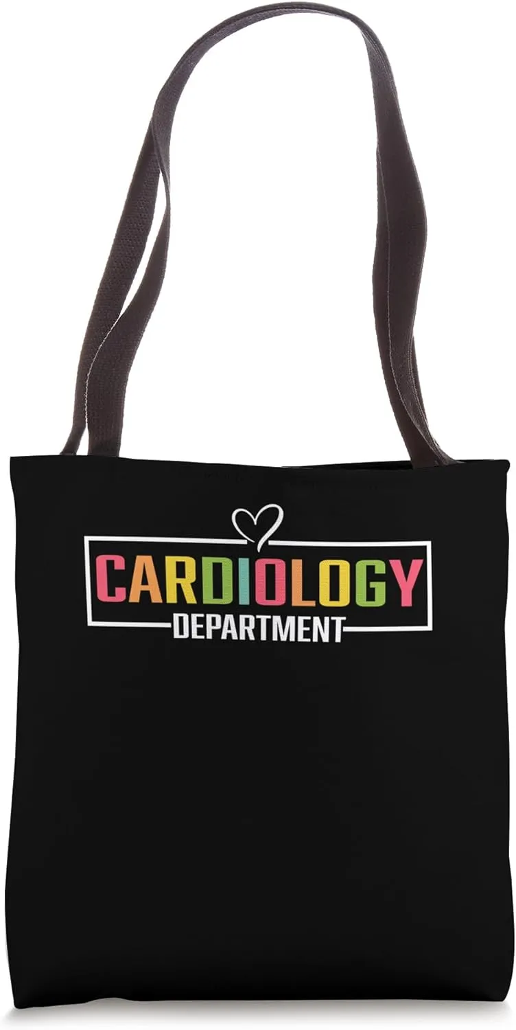 Cardiology Department Tee Medical Stuff For Nurses Doctors Tote Bag