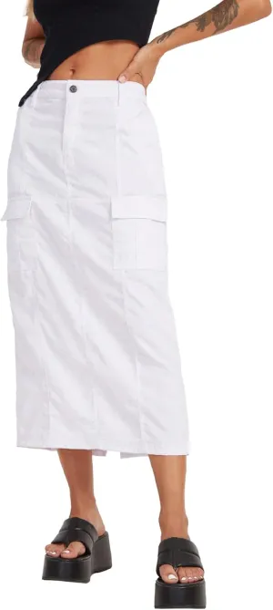 Cargo Skirt for Women Gothic Y2k Skirts with Pocket Grunge Maxi Skirt Whimsigothic Clothes