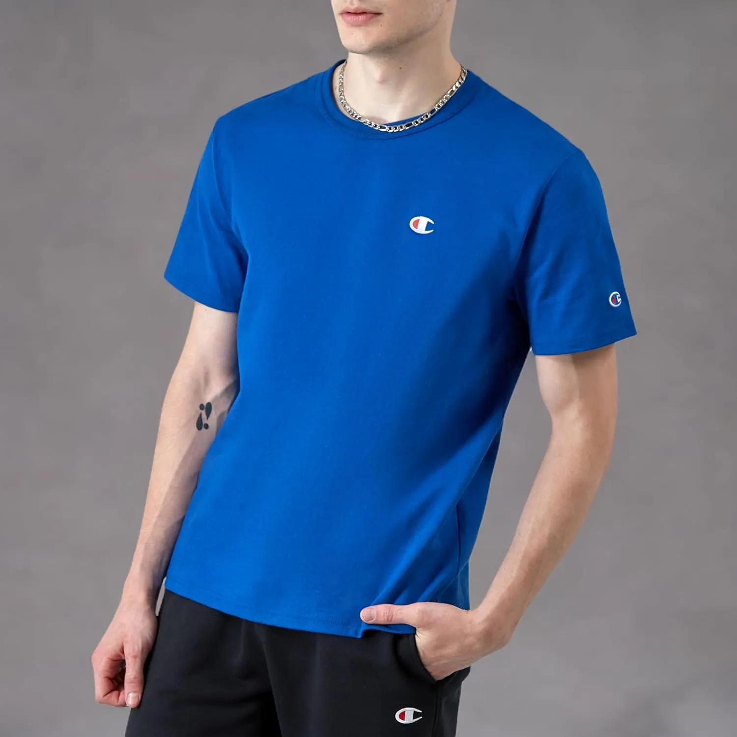 Champion, Heritage, Short-Sleeve Cotton Tee, Heavyweight Men's T-Shirt