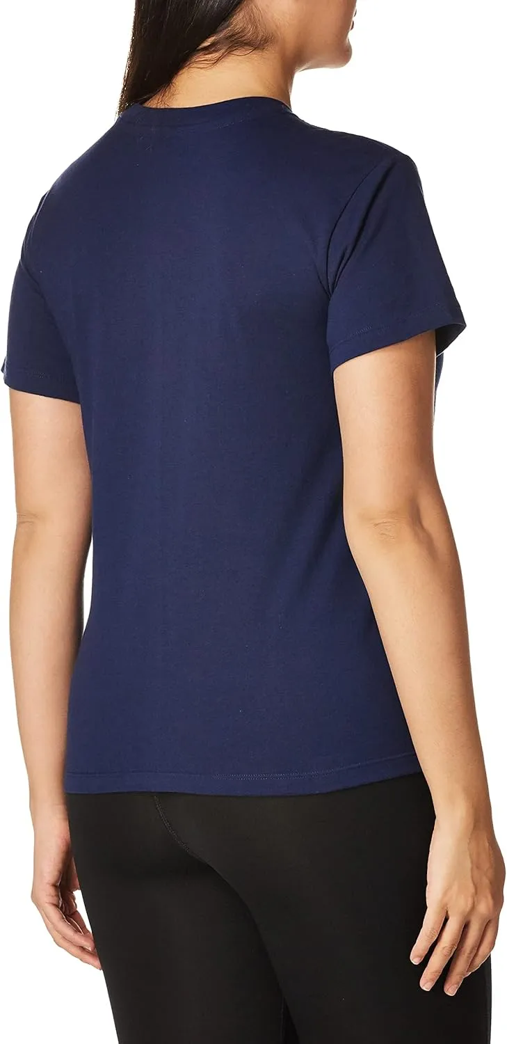 Champion Women's T-shirt, Classic Short Sleeve T-shirt, Lightweight Tee for Women, Script Logo (Plus Size Available)