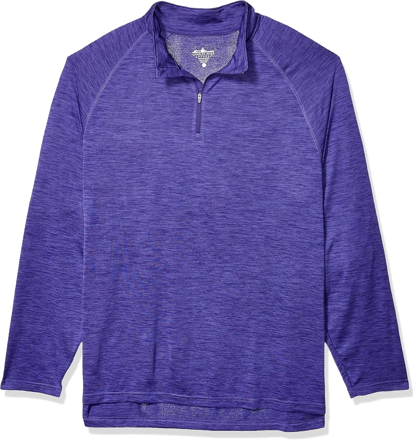Charles River Apparel Men's Space Dye Moisture Wicking Performance Pullover