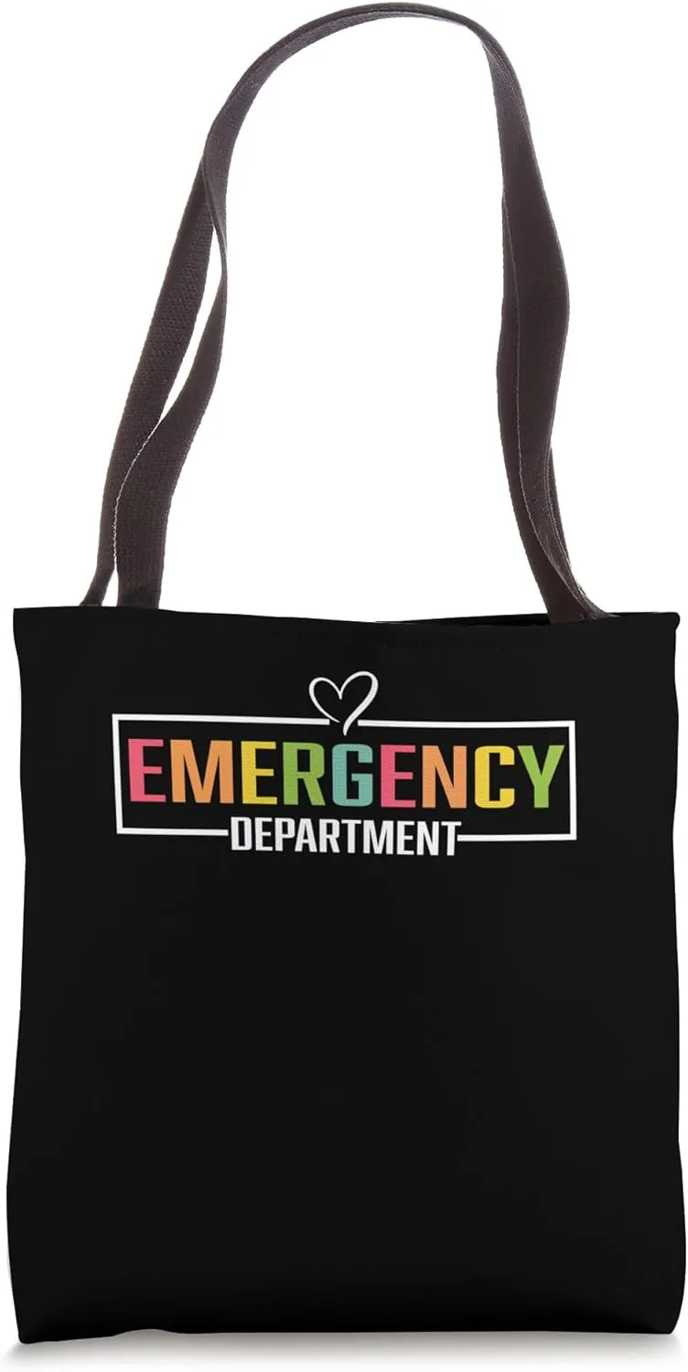 Emergency Department Tee Medical Stuff For Nurses Doctors Tote Bag