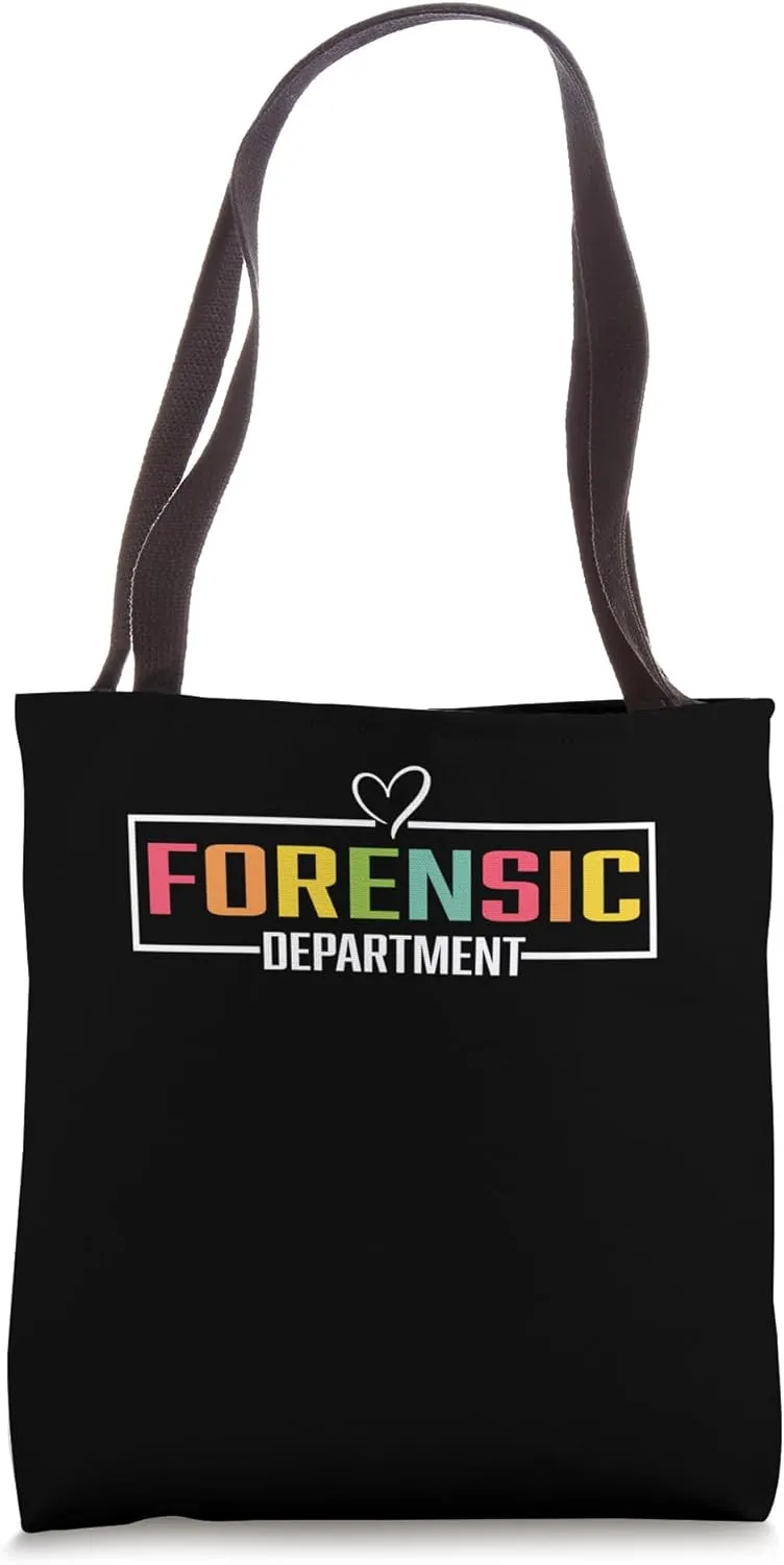 Forensic Department Tee Medical Stuff For Nurses Doctors Tote Bag