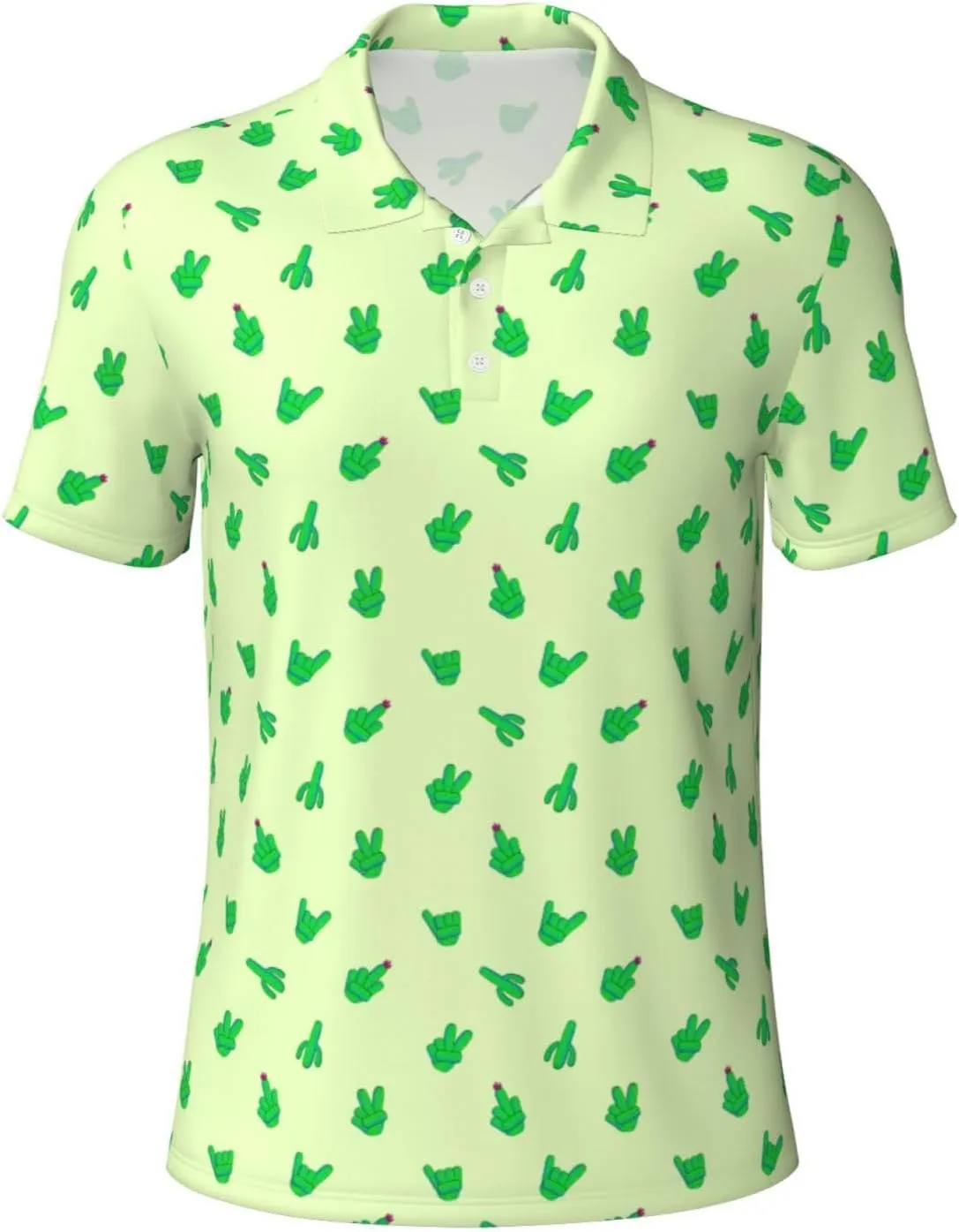 Golf Shirts for Men, Funny Golf Polo Moisture Wicking Dry Fit Short Sleeve