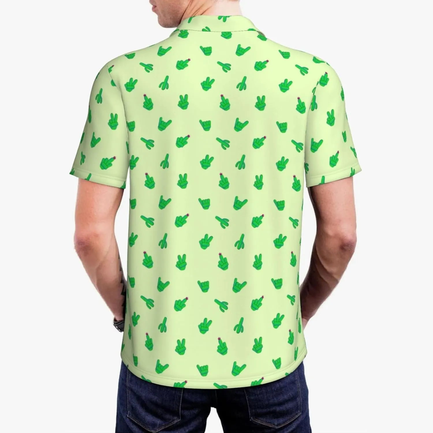 Golf Shirts for Men, Funny Golf Polo Moisture Wicking Dry Fit Short Sleeve