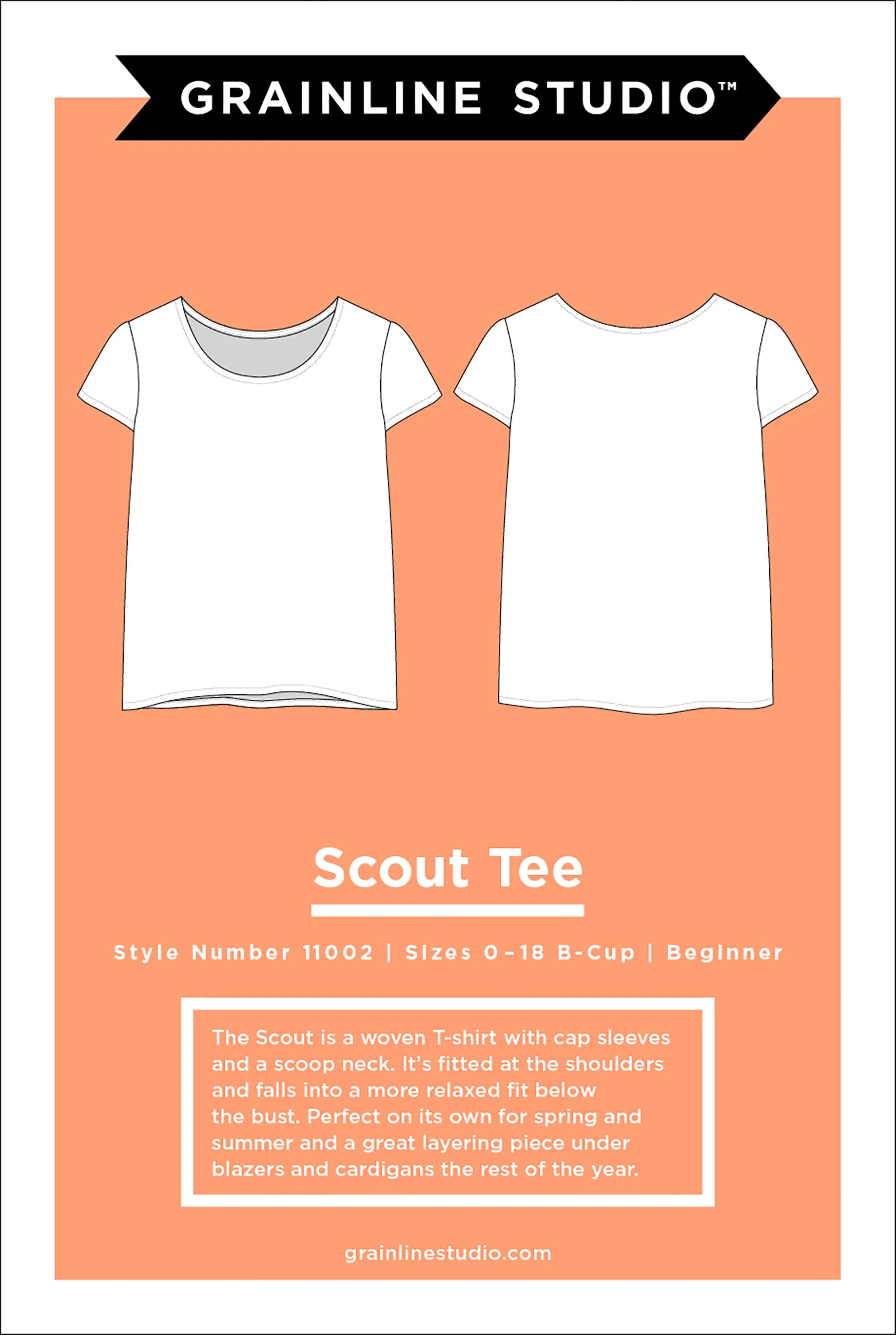 Grainline Pattern - Scout Tee