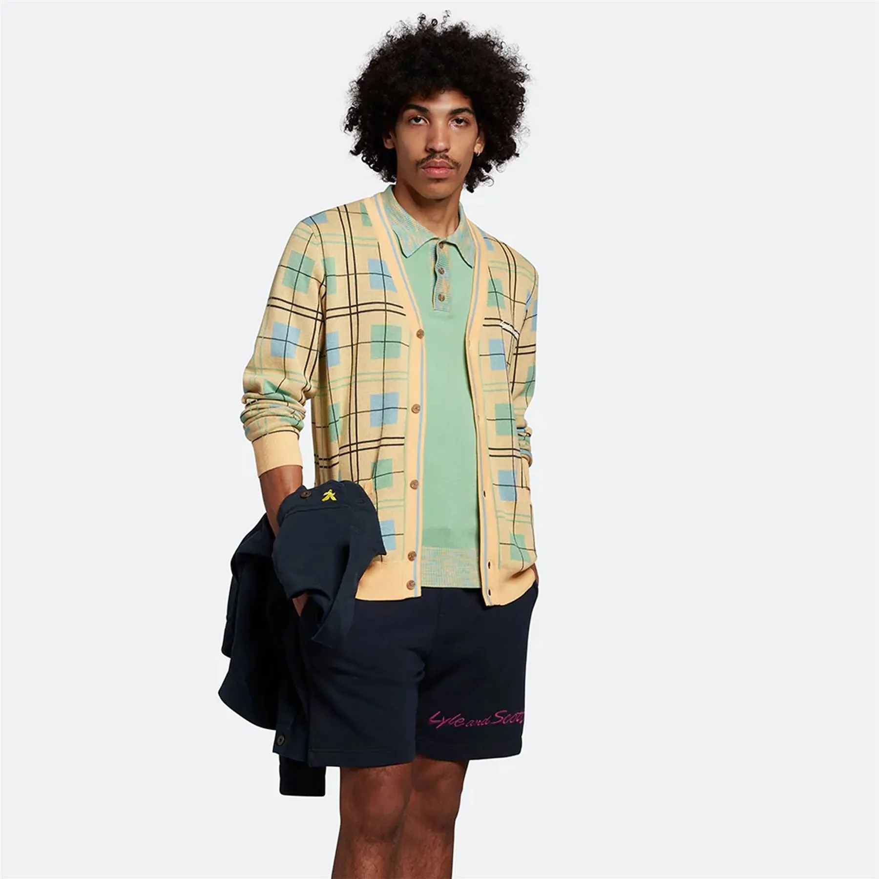 Grid Cardigan Sunbeam - SS23