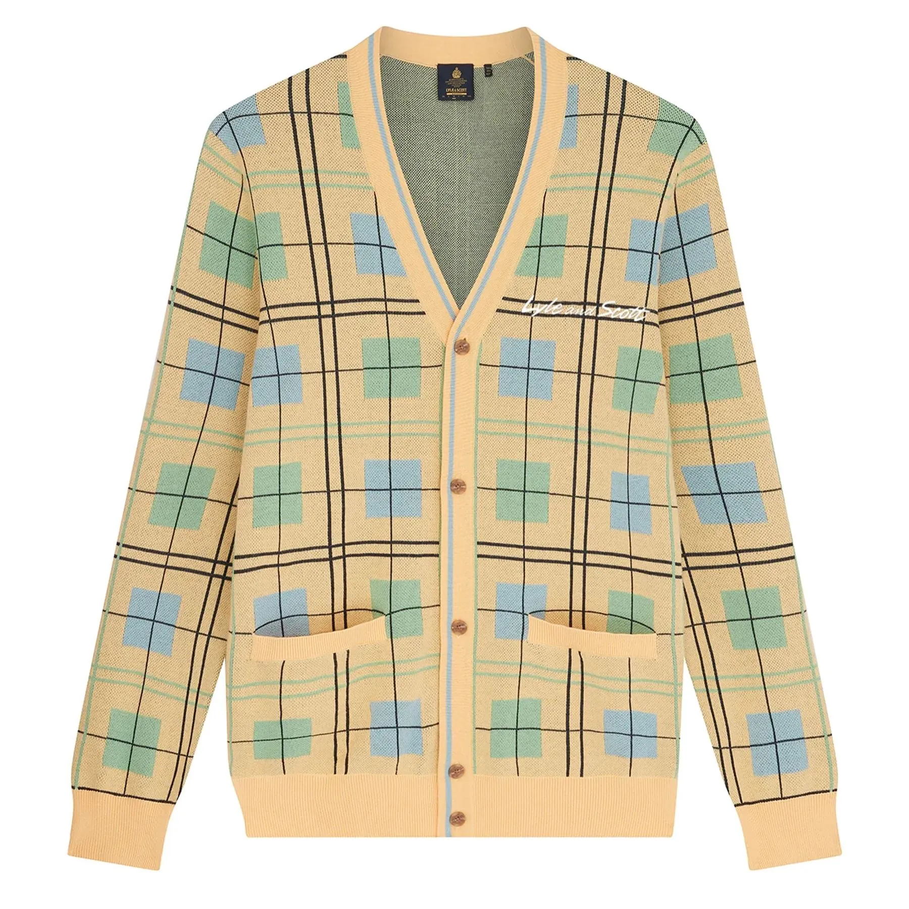 Grid Cardigan Sunbeam - SS23