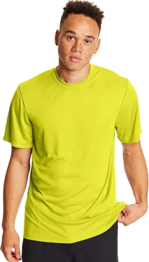 Hanes Men's Cool Dri Performance T-Shirt, Moisture-Wicking Short Sleeve Tee, 40  UPF Protection, 2 Or 5 Pack