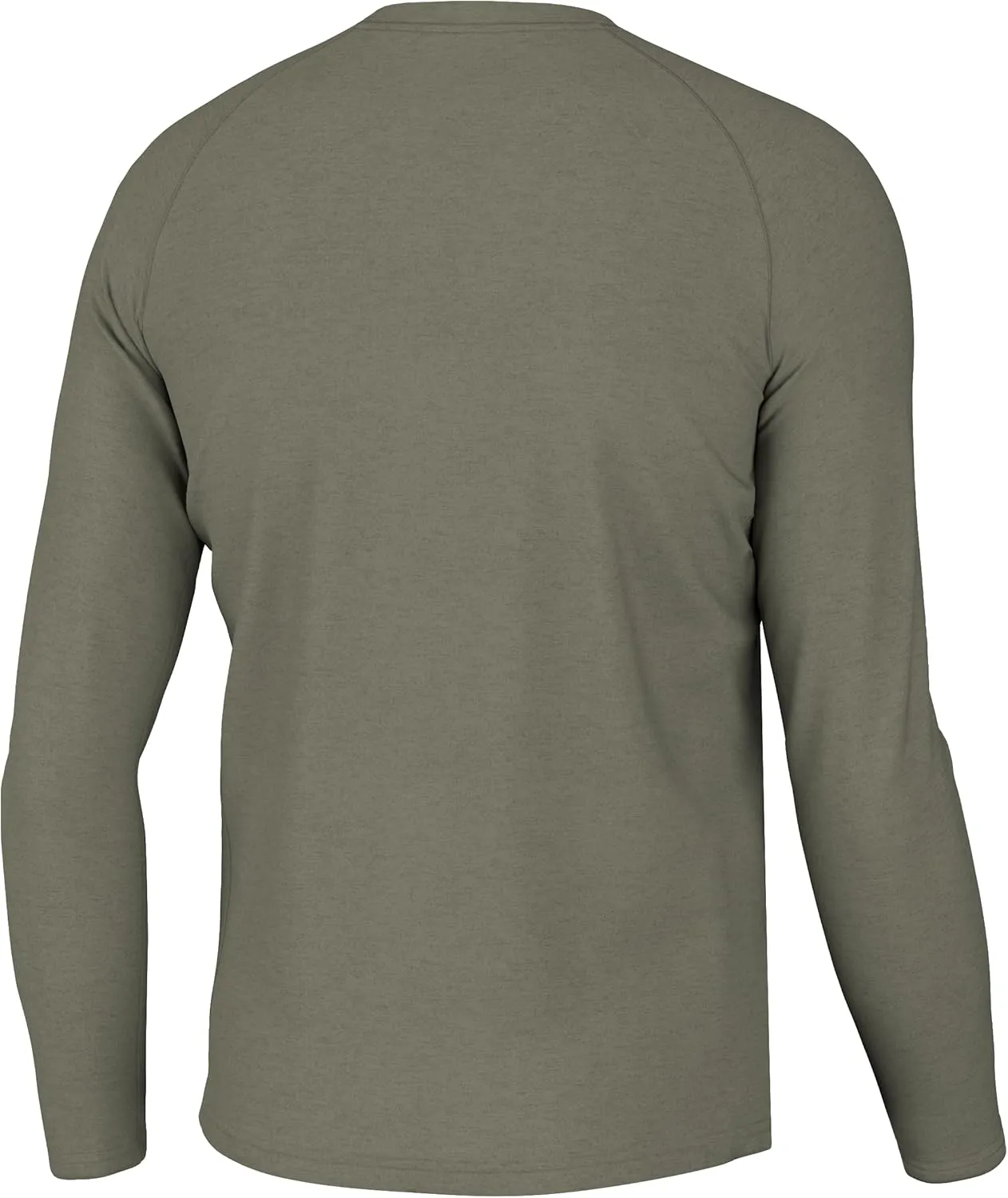 HUK Waypoint Long Sleeve Shirt, Performance Fishing Tee for Men