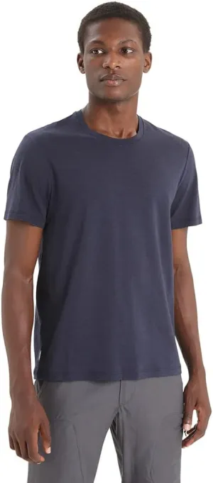 Icebreaker Merino Men's Central Classic Short Sleeve Wool T Basic Casual Shirt