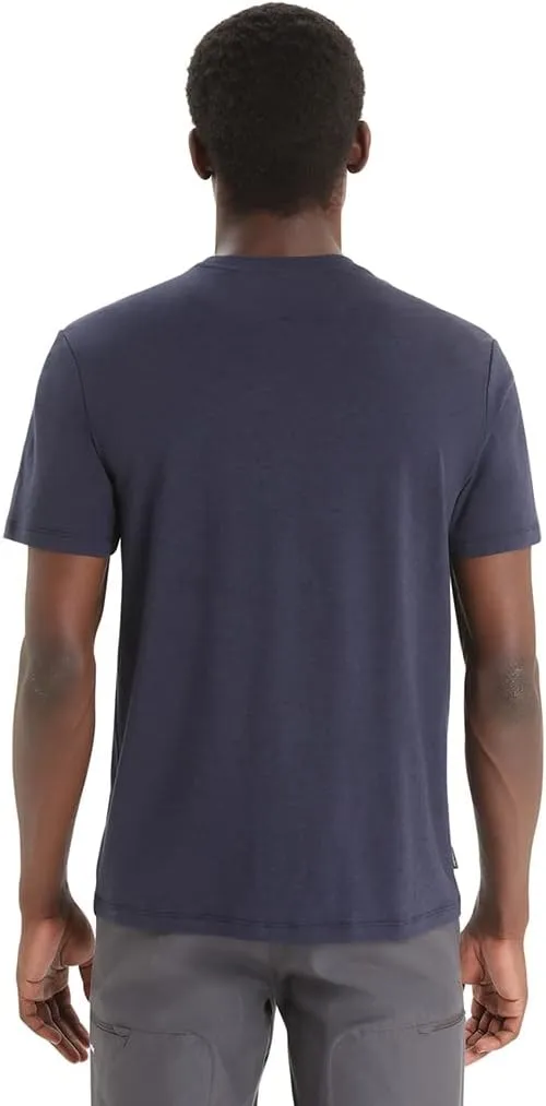 Icebreaker Merino Men's Central Classic Short Sleeve Wool T Basic Casual Shirt