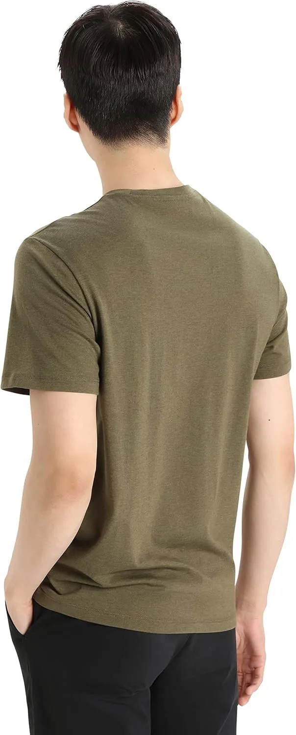 Icebreaker Merino Men's Central Classic Short Sleeve Wool T Basic Casual Shirt