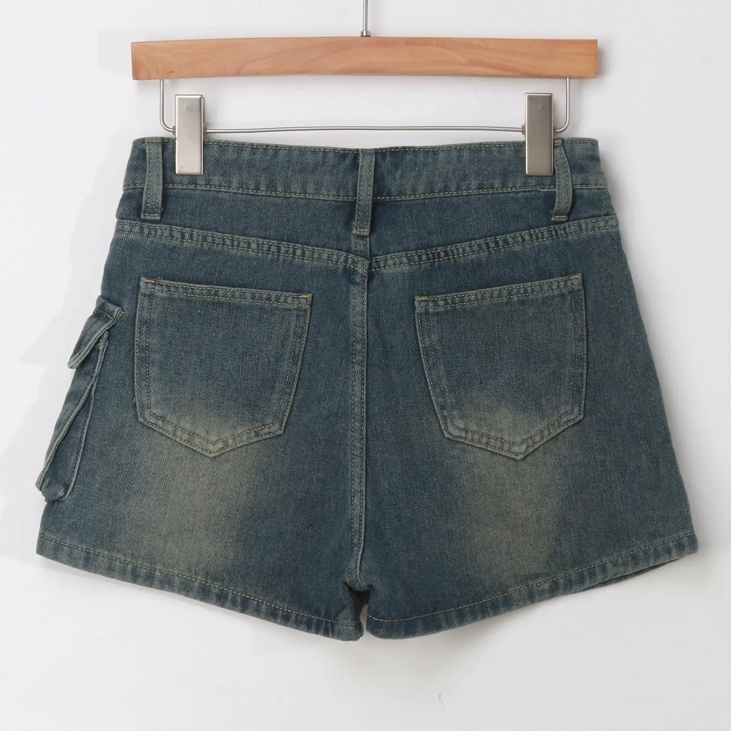 Jean Skirts for Women Y2k Denim Skirt Stretchy Mini Skirt Skorts Cargo Skirt