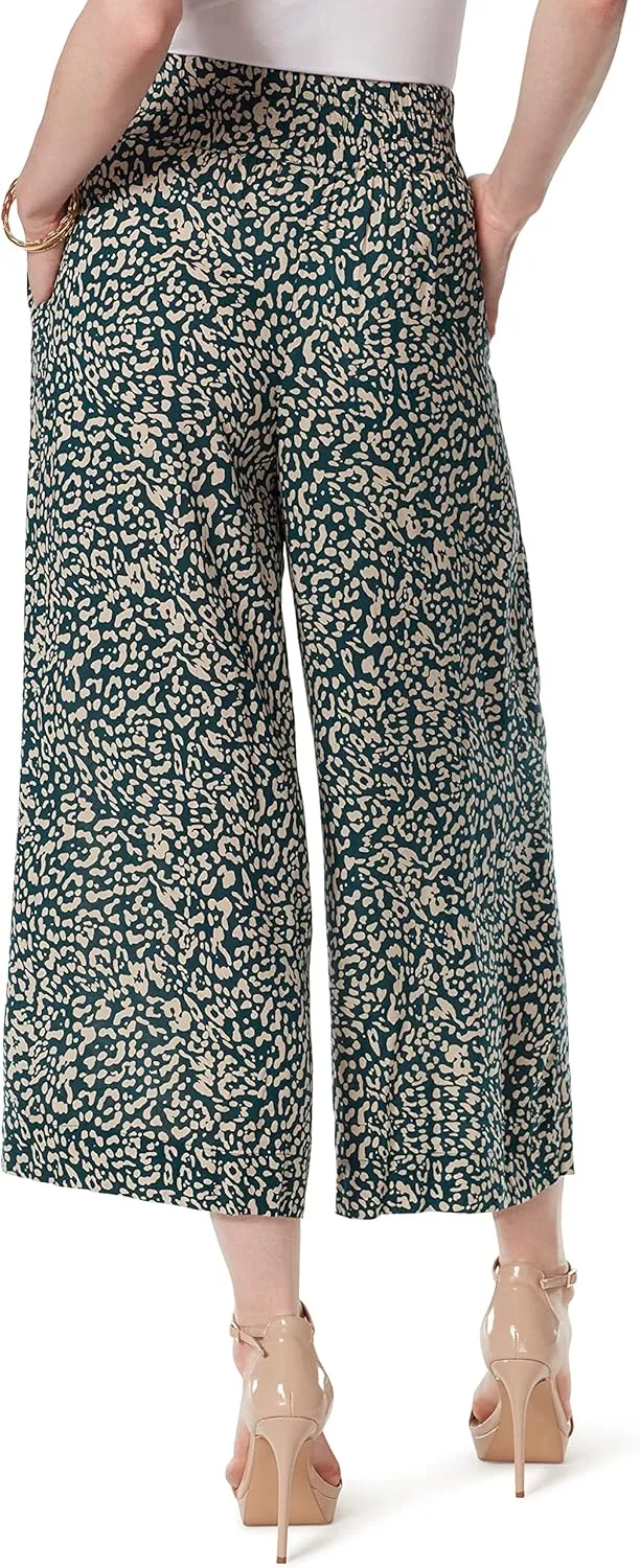 Jessica Simpson Women's Rosalie Pull on Wide Leg Crop Pant