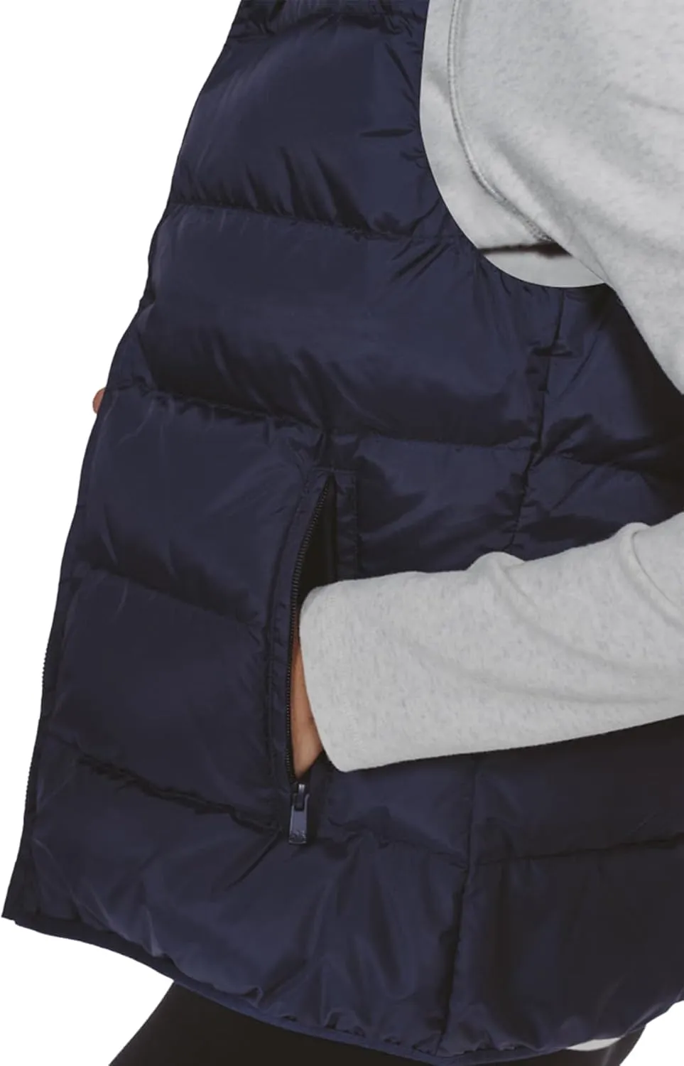 JIHUILAI Womens Puffer Vest Lightweight Sleeveless Jacket Women Puffy Vest Quilted Coat Warm Winter Vests With Pockets
