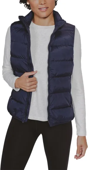 JIHUILAI Womens Puffer Vest Lightweight Sleeveless Jacket Women Puffy Vest Quilted Coat Warm Winter Vests With Pockets
