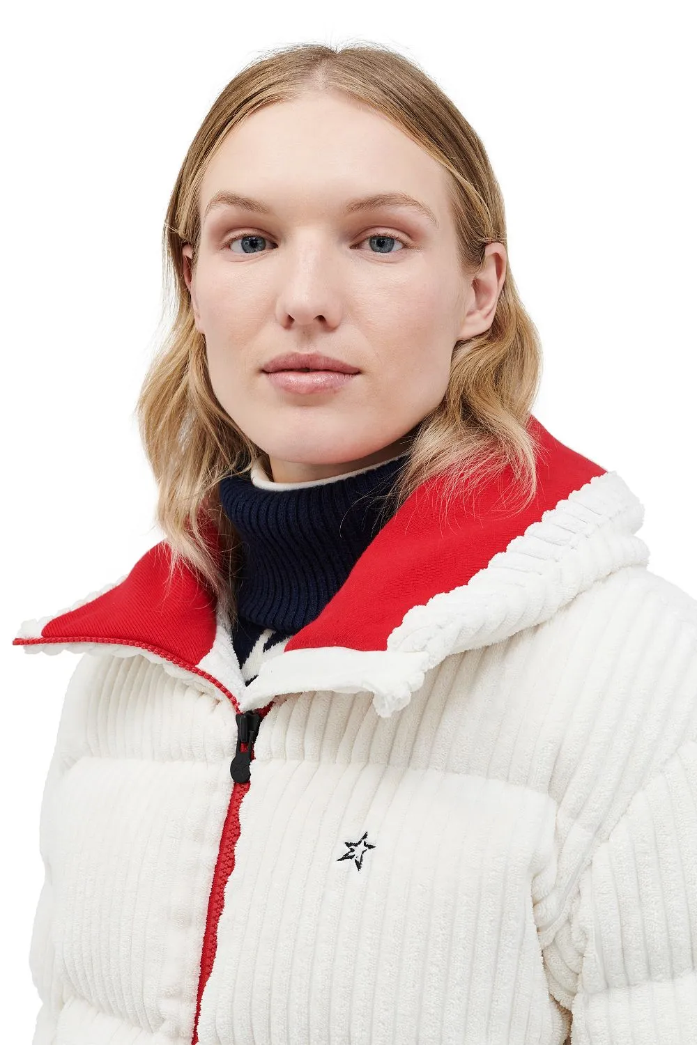Jumbo Cord Down Jacket