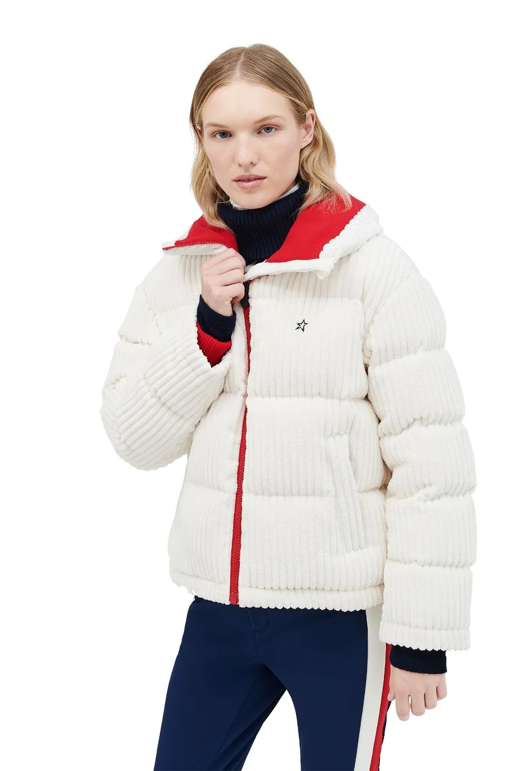 Jumbo Cord Down Jacket