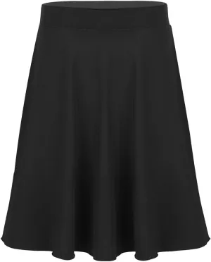 Kids Girls A-Line Skater Skirt School Uniform High Waist Knee Length Pleated Skirt Casual Modest Wear