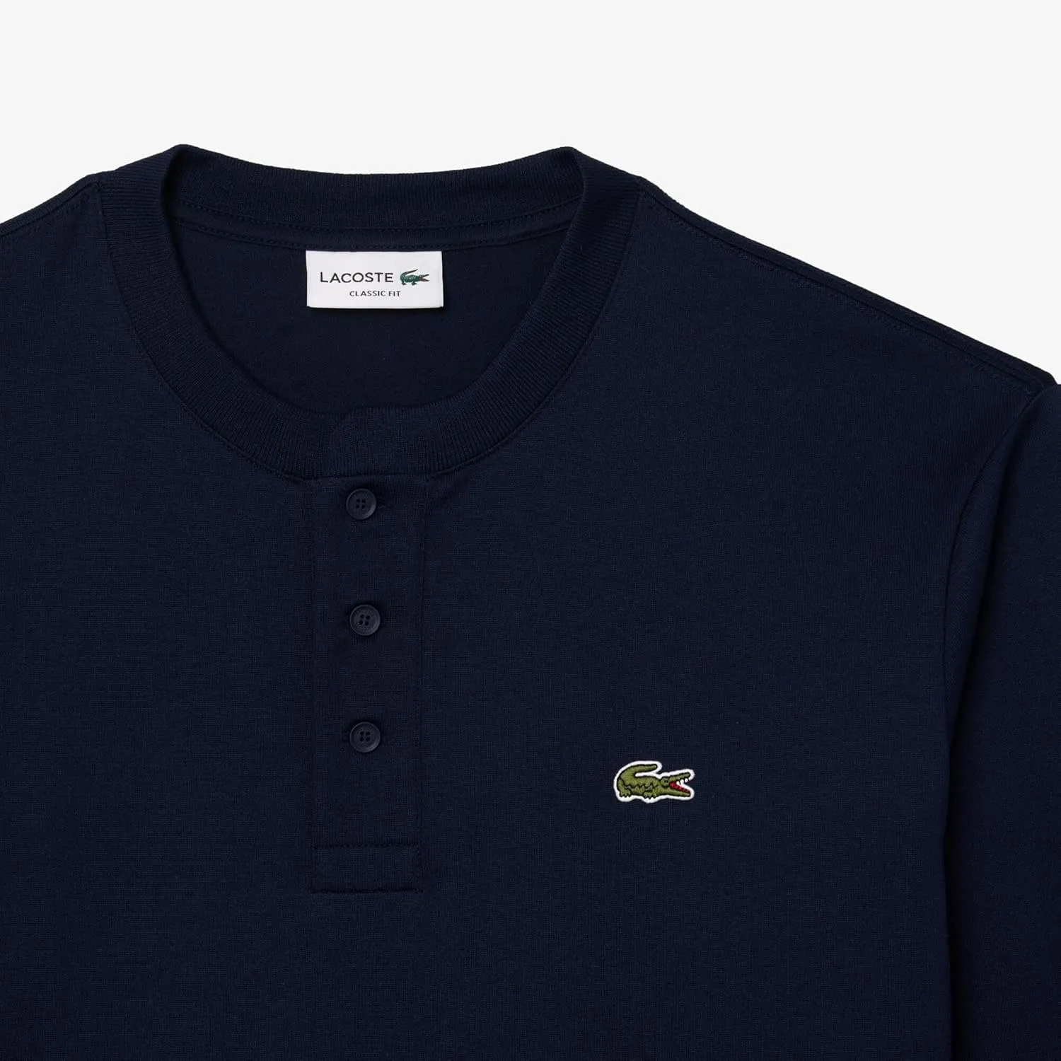 Lacoste Men's Long Sleeved Cotton Jersey T-Shirt