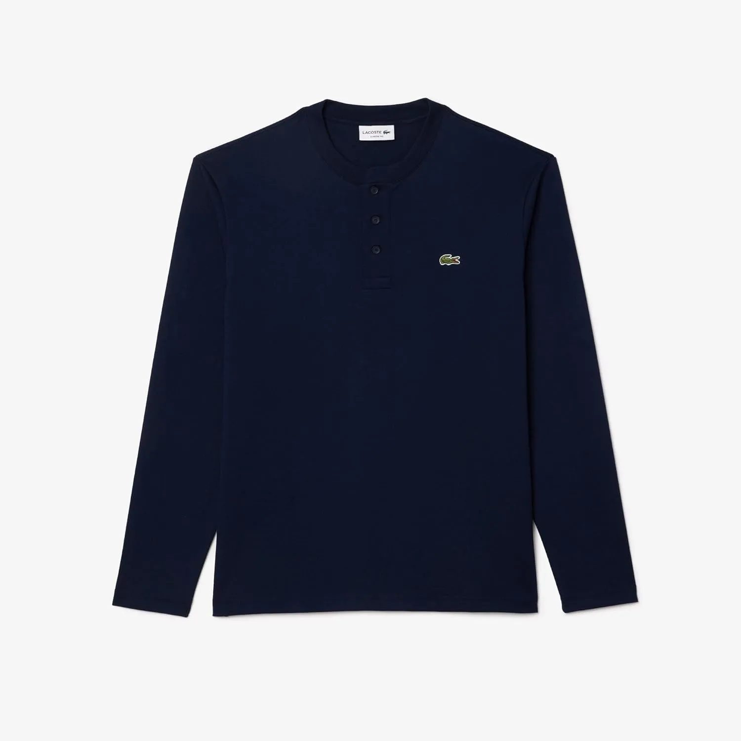 Lacoste Men's Long Sleeved Cotton Jersey T-Shirt