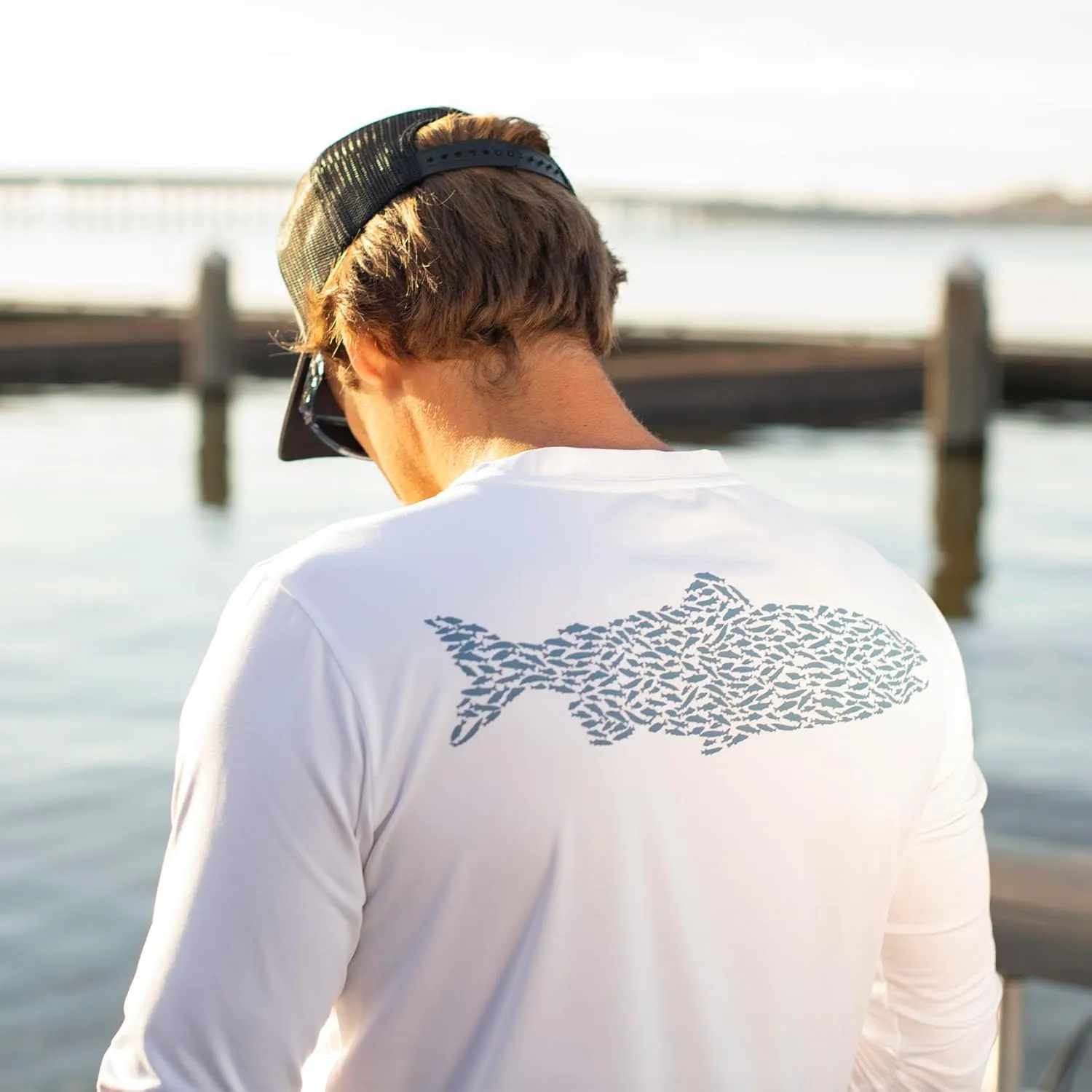 Legendary Whitetails Men's UPF 50  Uv Sun Protection Moisture Wicking Long Sleeve T-Shirt