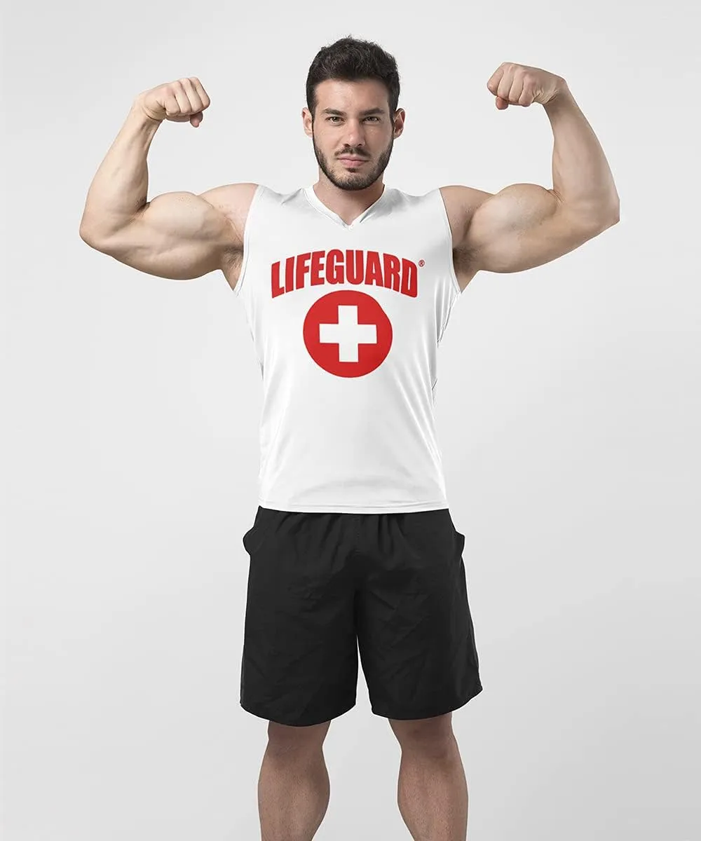 LIFEGUARD Officially Licensed Muscle Tank, Tee Shirt for Men, Adults, Unisex.