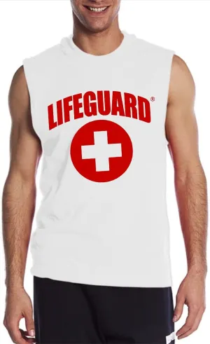LIFEGUARD Officially Licensed Muscle Tank, Tee Shirt for Men, Adults, Unisex.