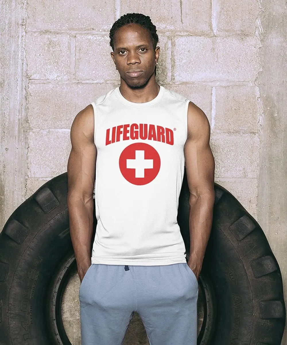 LIFEGUARD Officially Licensed Muscle Tank, Tee Shirt for Men, Adults, Unisex.