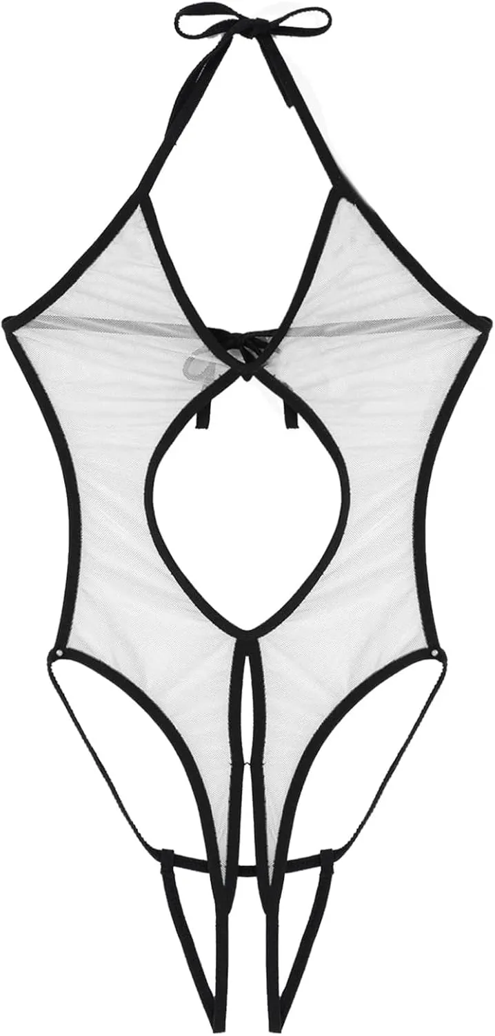 Lingerie Sets for Women Sexy Buckle Shrug Crop One Piece Lingerie Naughty Rave Outfits for Women Sexy