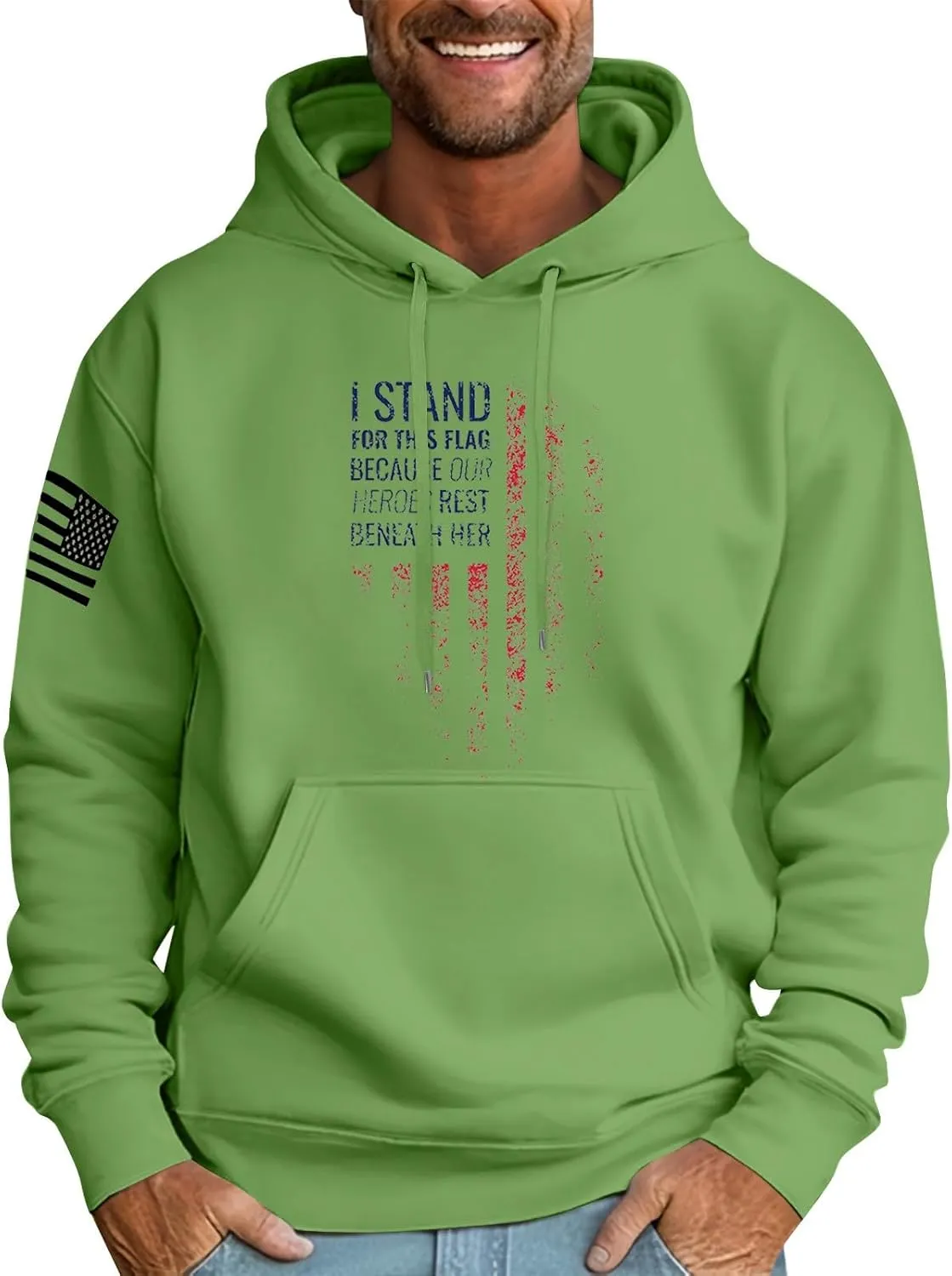 Men Hoodies Causal Loose Sweatshirts Pullover Long Sleeve Hoodie