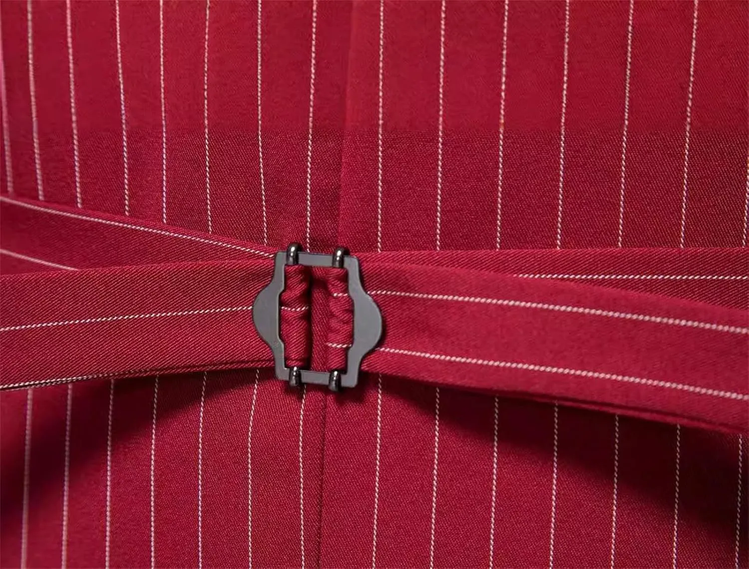 Men's Formal Suit Vest Mens Pinstripe Business Suit Vest Men's 5 Button Formal Vest Under Suit Single Breasted Vest