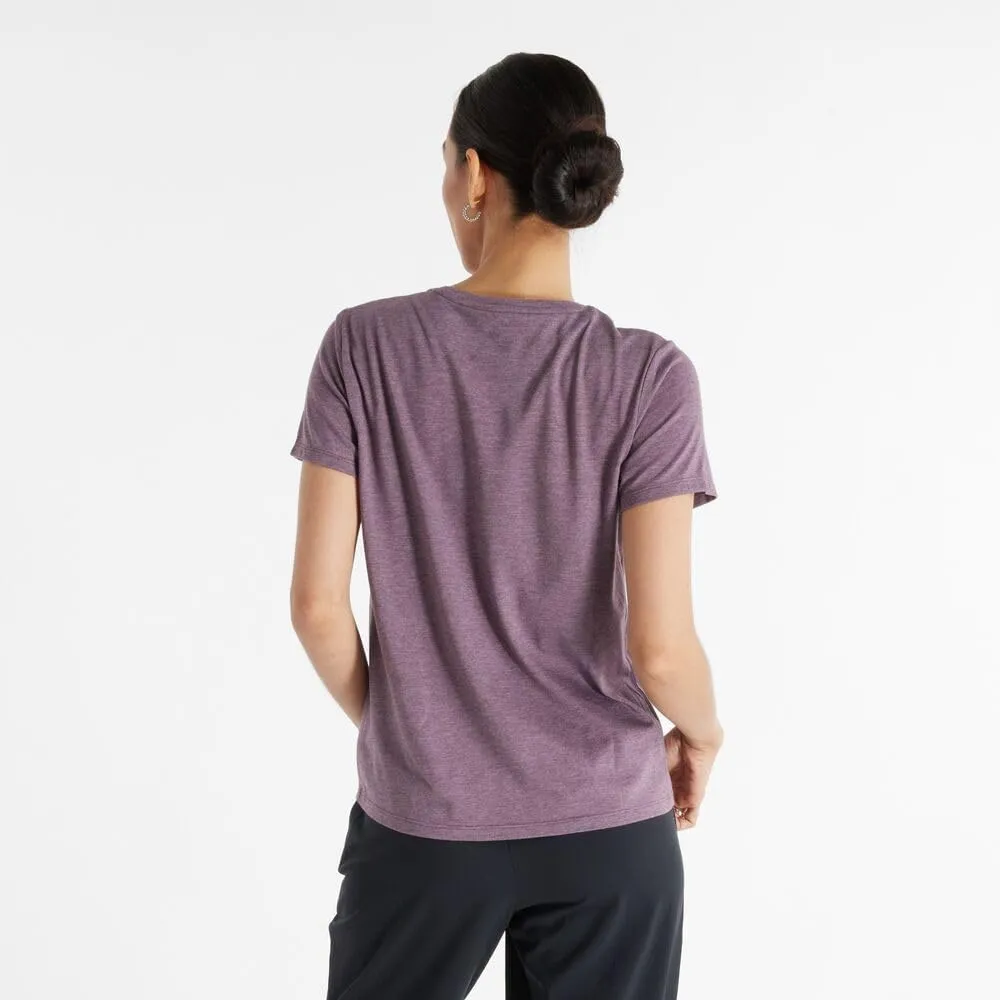 New Balance Women's Sport Essentials Heathertech T-Shirt